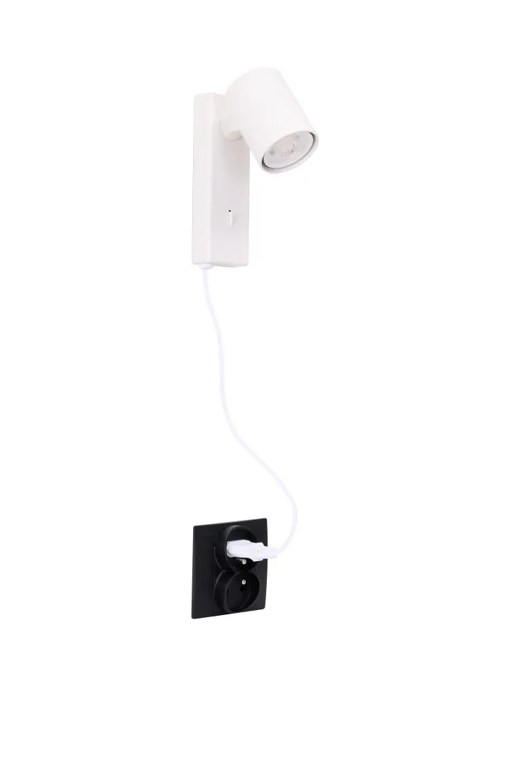 EXO WALL PLUG WHITE