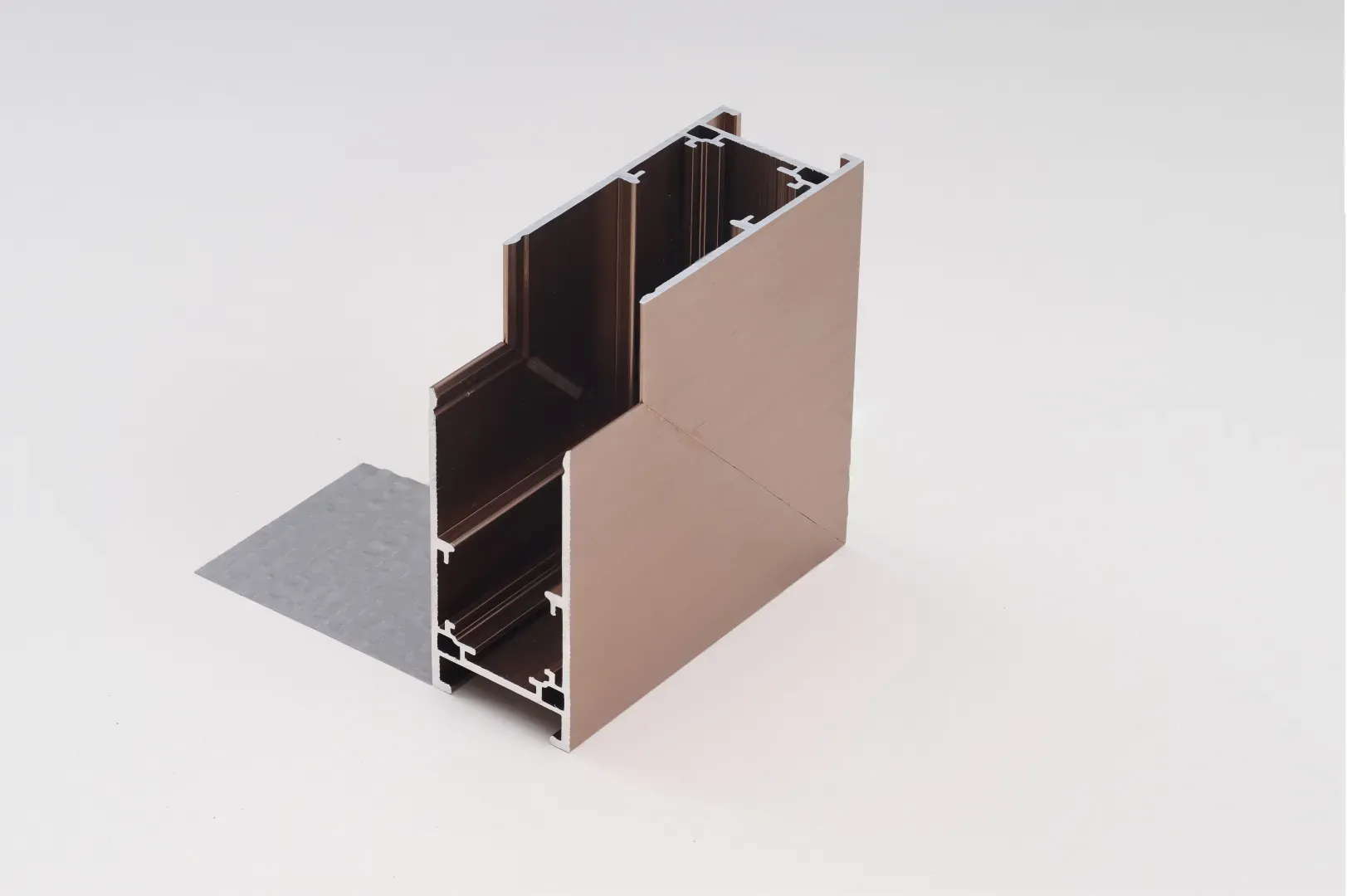 ALFA TRACK MAGNETIC52 CORNER90 B ANODISED CHOCOLATE